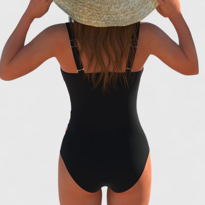 Modern Printed One Piece Swimsuit for Women - Stylish Swimwear for Beach and Pool 5