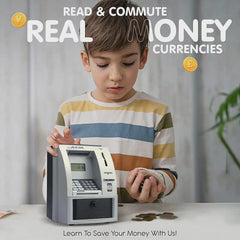 MoneyMate | Kids’ Digital ATM Piggy Bank with Password Protection 1