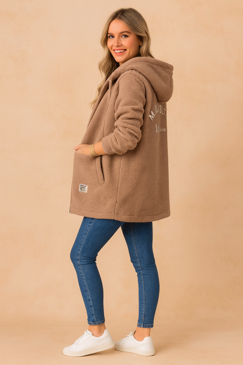 Natalia | Long Winter Jacket with Hood 2