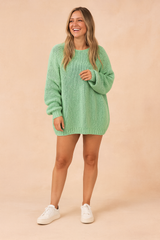 Natalia | Oversized round neck sweater 0