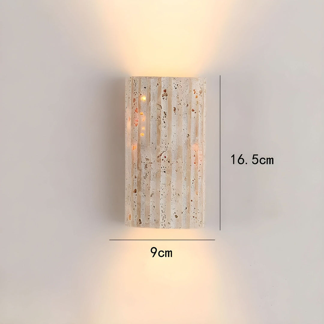 Natural Stone LED Wall Sconce Light 5