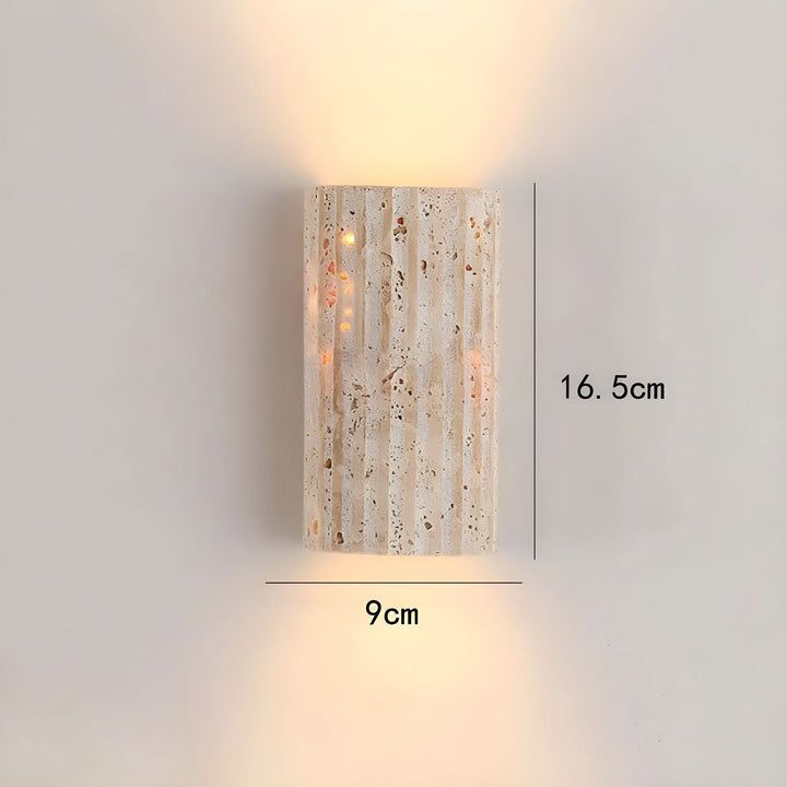 Natural Stone LED Wall Sconce Light 5