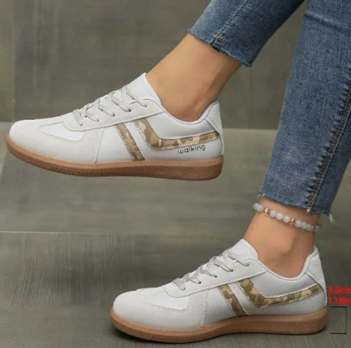 Nora | Damen Orthopädische Sneaker mit Breiter Zehenbox und Schnürung 13