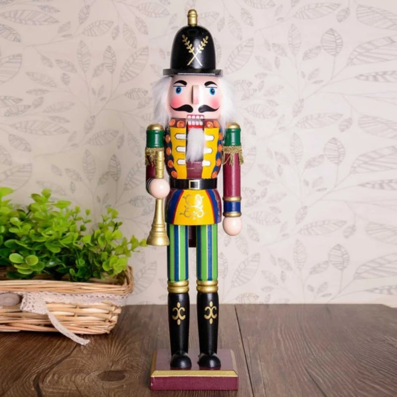 Nutcracker Charm | 30cm Christmas Ornament Doll for Home Decor 0