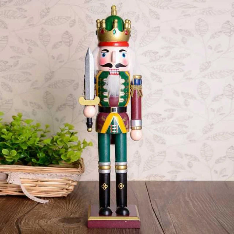Nutcracker Charm | 30cm Christmas Ornament Doll for Home Decor 6