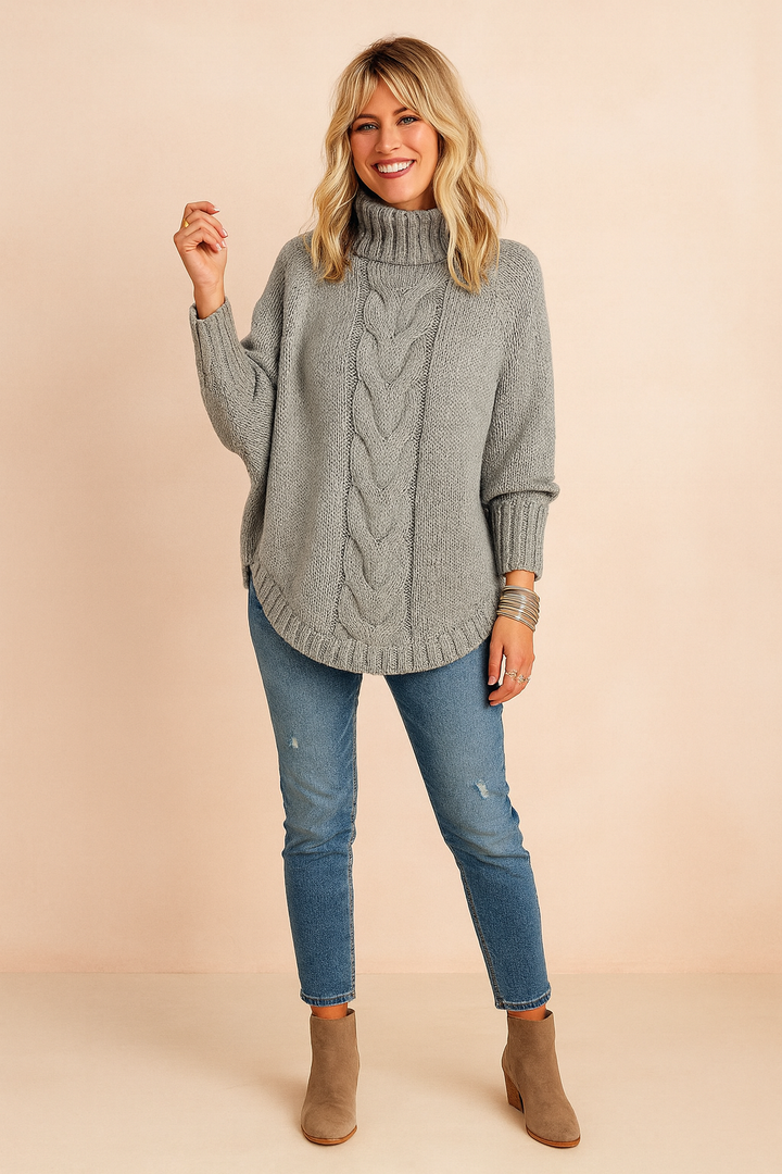 Oliwia | Oversized turtleneck sweater 1