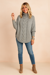 Oliwia | Oversized turtleneck sweater 1