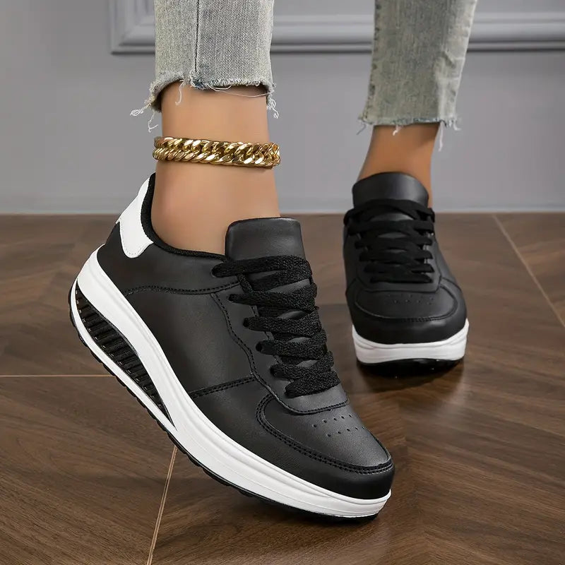 Orthopedic Women's Sneakers with Arch Support - Best Walking Shoes for Women, Slip On Sneakers, White Sneakers Women 0