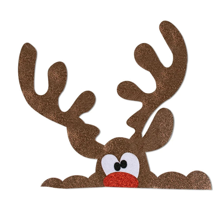 Party Decor | Winter Cartoon Christmas Sticker Set for Walls & Gifts 5