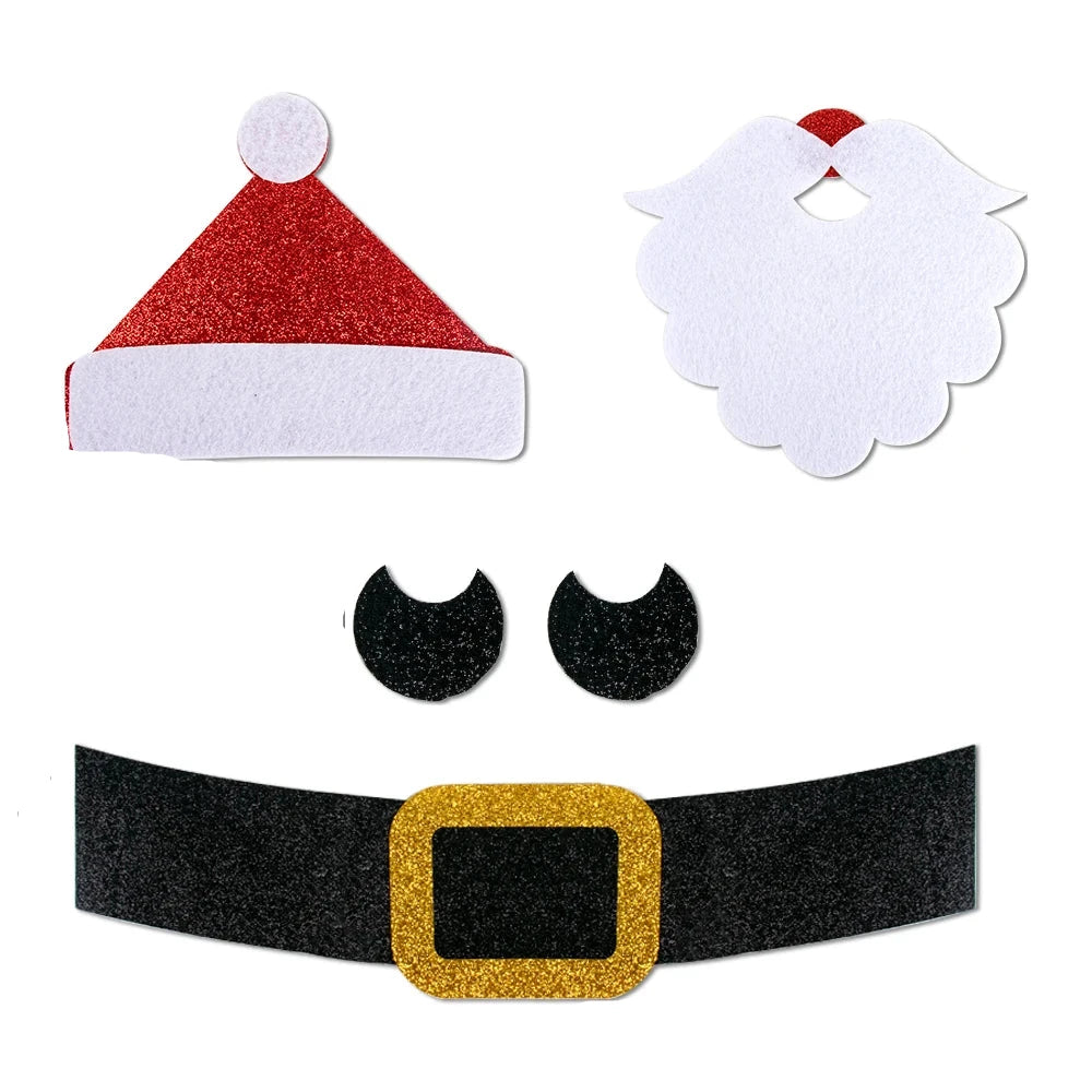 Party Decor | Winter Cartoon Christmas Sticker Set for Walls & Gifts 6