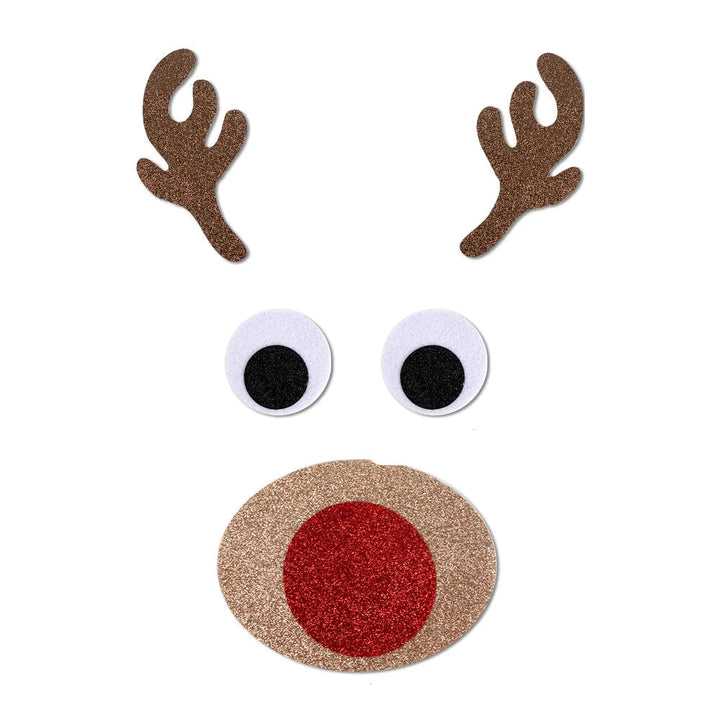 Party Decor | Winter Cartoon Christmas Sticker Set for Walls & Gifts 7