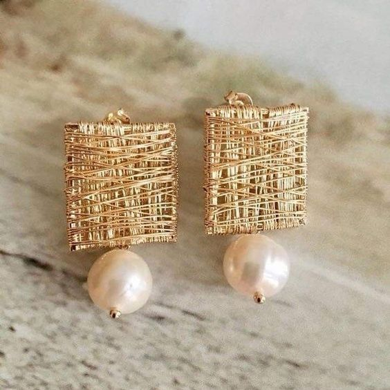 Pearl Wire Earrings – Elegant Jewelry for Every Occasion 0