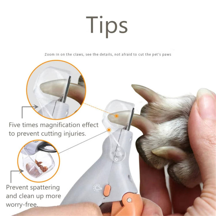 Pet Jaw Clipper with Light 5