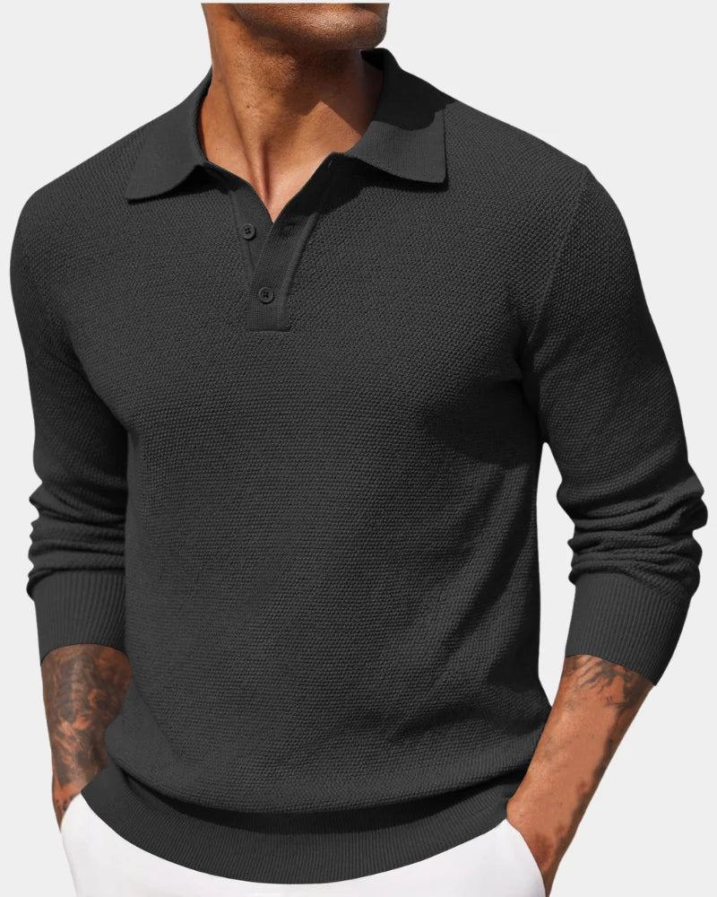 Polo-Pullover Herren | Bequeme Passform & Knitterfrei 4