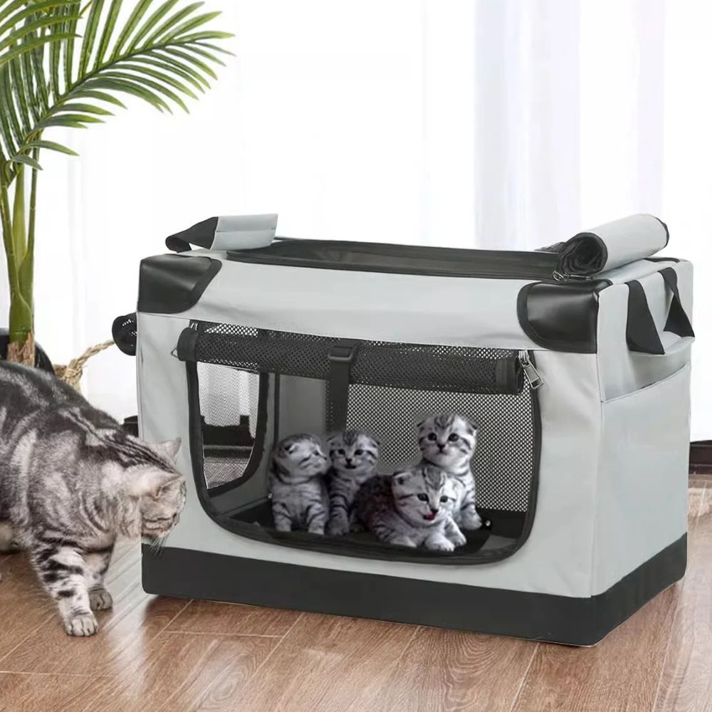 Portable, foldable small dog cage 3