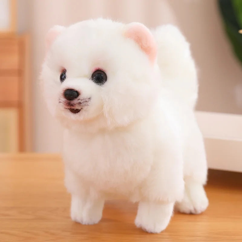 Premium Plush Pomeranian Stuffed Animal – Soft Realistic Dog Plushies for Kids, 12 Inches Tall 5