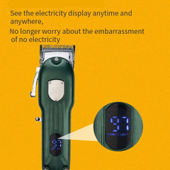 Professional dog hair clipper, rechargeable in metal 3