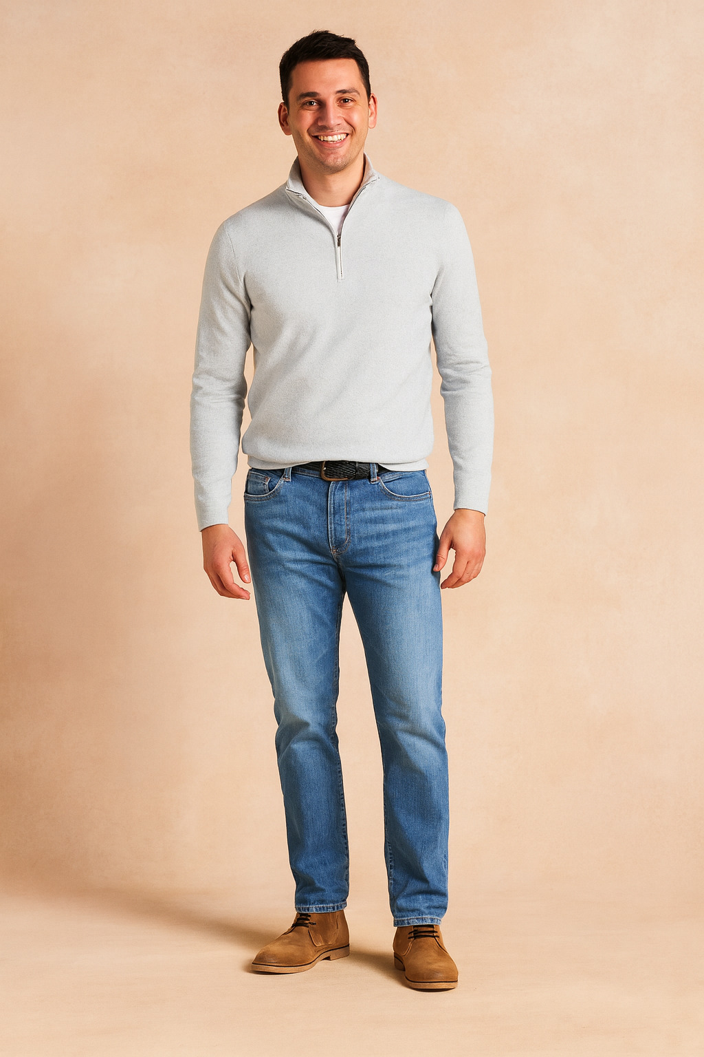 Radosław | Zipper Sweater for Everyday Elegance 0