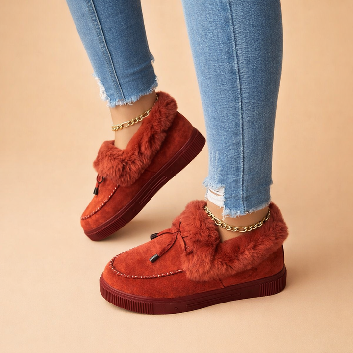 Bottes d'hiver chaudes pour femmes – Confort douillet et élégant