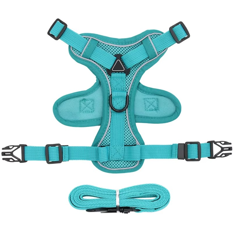 Reflective cat harness and leash set 2