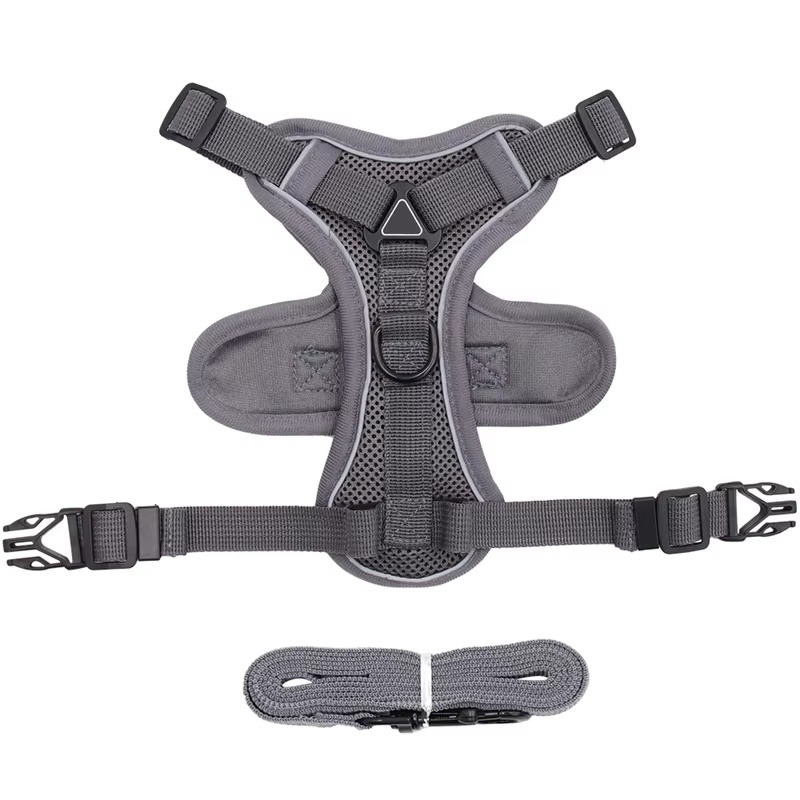 Reflective cat harness and leash set 6