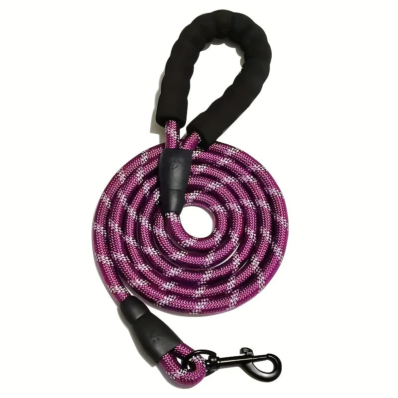 Reflective dog leash with padded handle 9