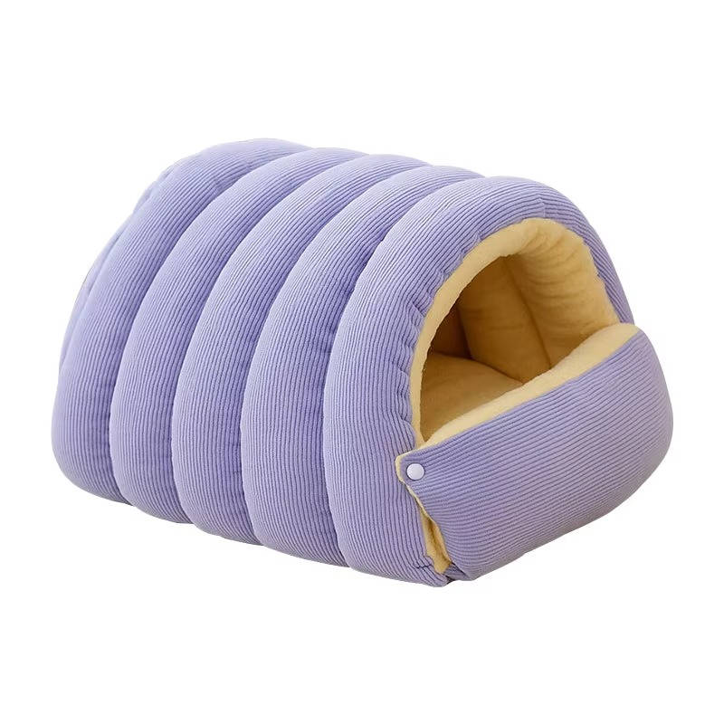 Removable and washable winter-covered cat bed 9