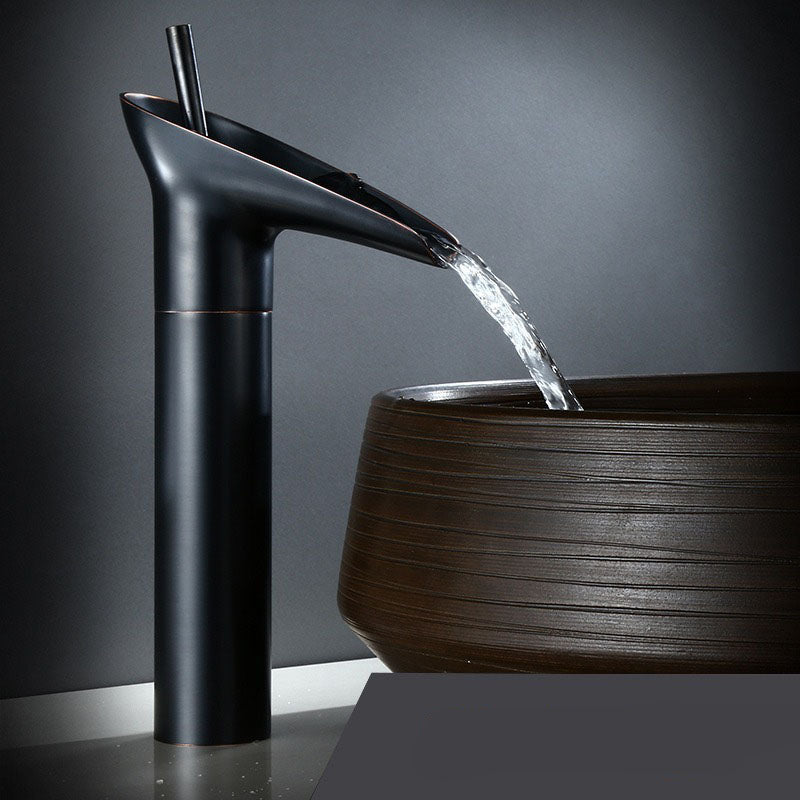 RetroStream – Vintage Style Waterfall Bathroom Faucet for a Nostalgic Touch 10