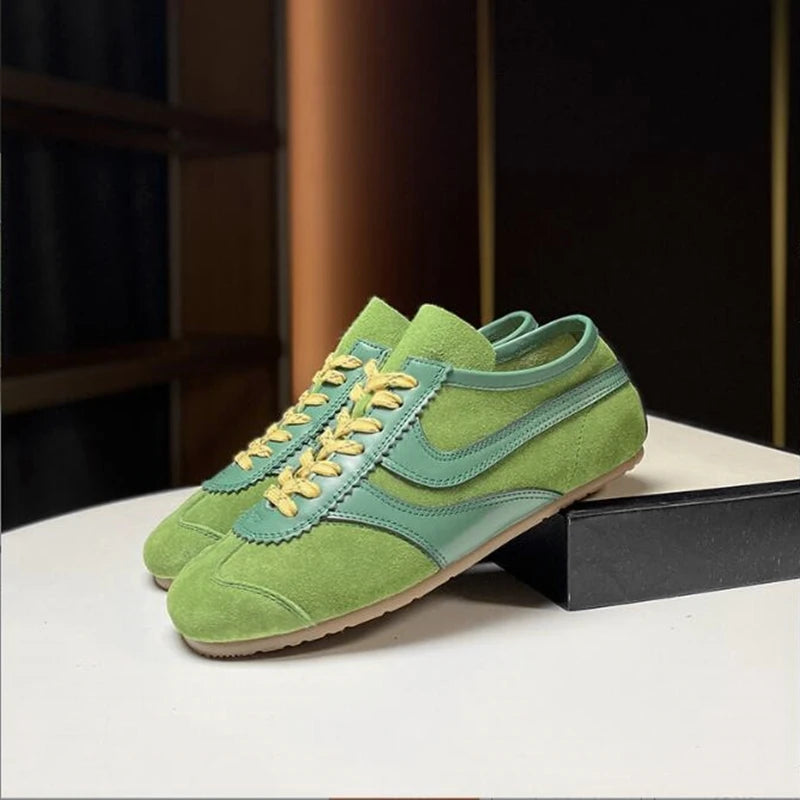 Retro Lace-Up Sneakers for Women – Stylish & Versatile 11