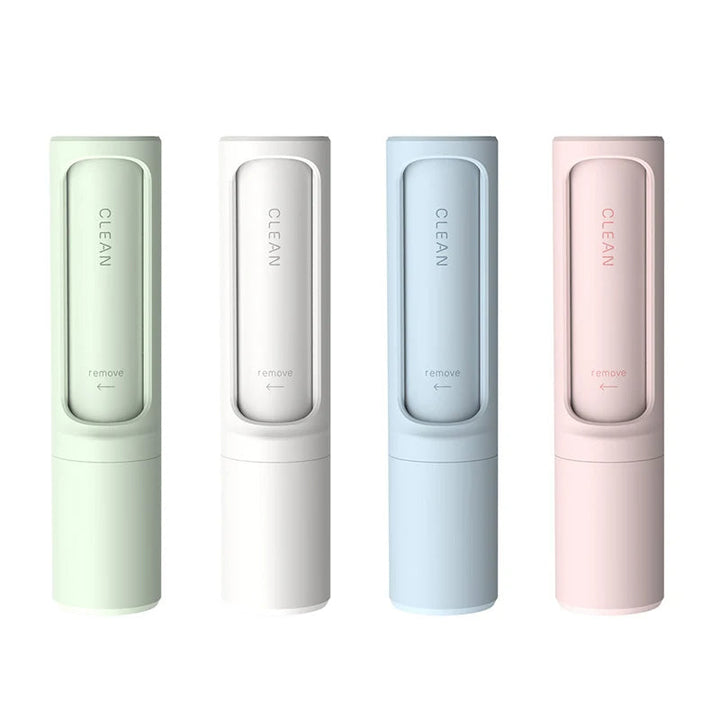 Reusable lint roller and brush for removing pet hair 3