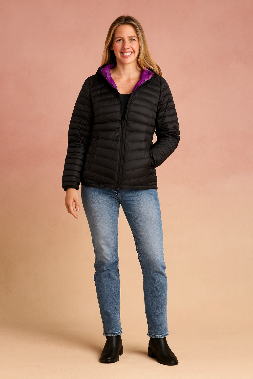 Rina | Quilted Hooded Jacket 0