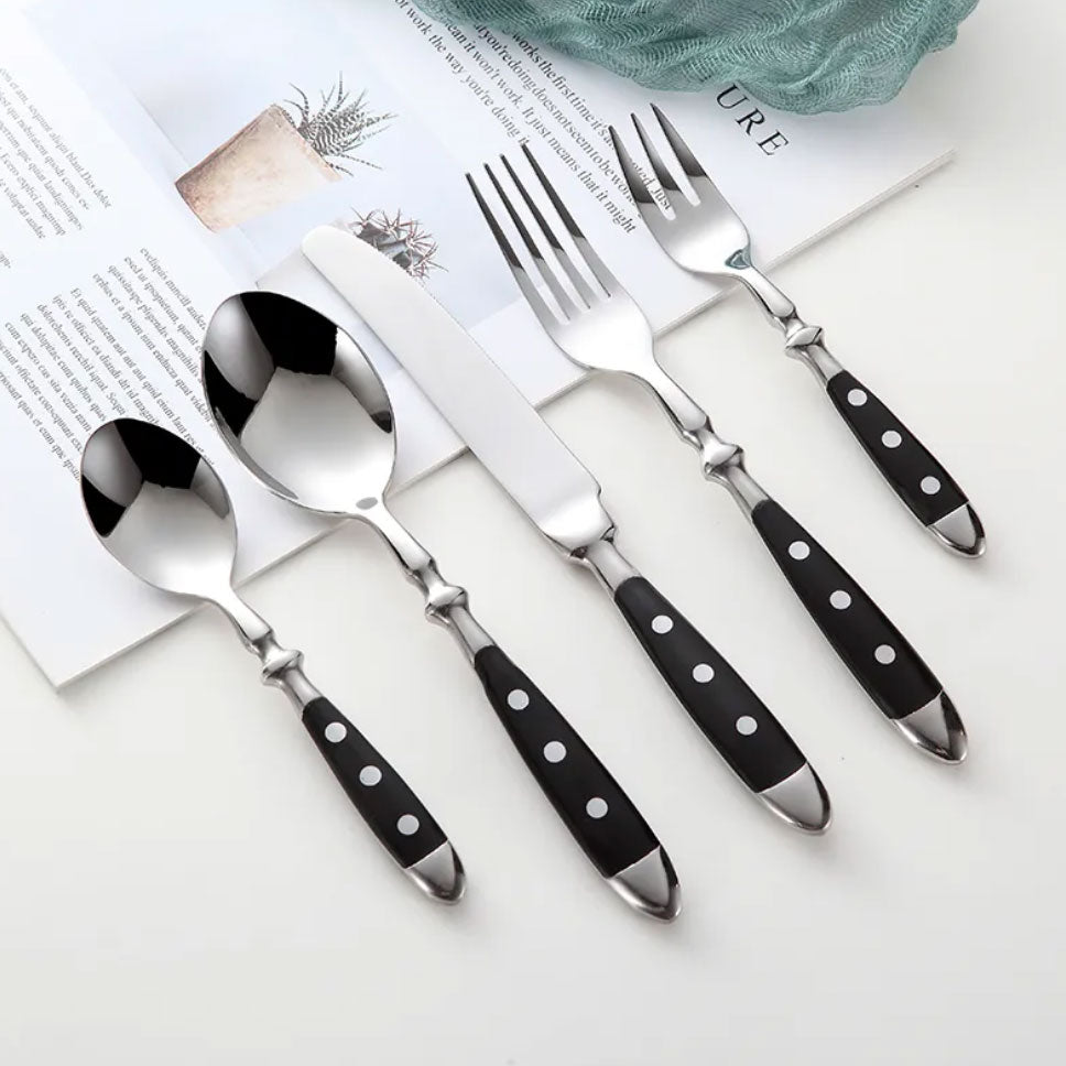 RivetCraft | Vintage Stainless Steel Cutlery Set 4