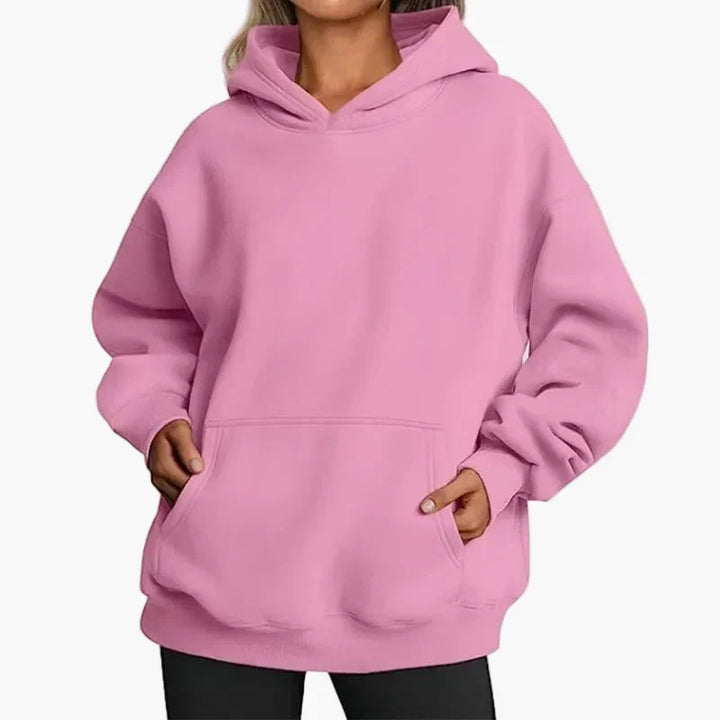 Romy | Oversized Hoodie mit Kängurutasche 0