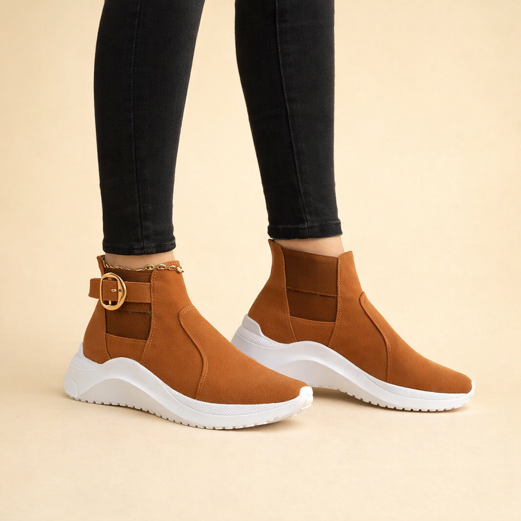 Martyna | Women’s Trendy Platform Ankle Boots for Versatile Styling