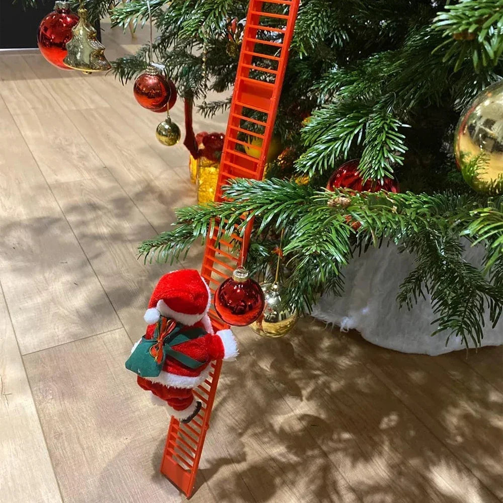 SantaClimb | Musical Electric Santa Ladder Toy for Christmas Decor 1