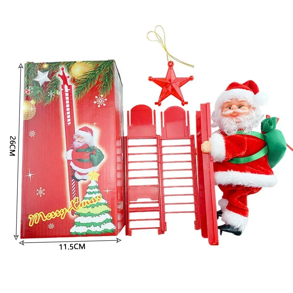 SantaClimb | Musical Electric Santa Ladder Toy for Christmas Decor 2