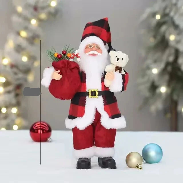 SantaFestijn | Luxury Santa Claus Decoration with Gift Bag 9