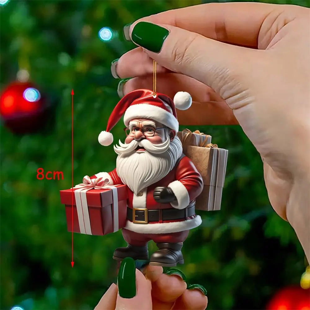 SantaHangs | Mini Santa Claus Hanging Decorations 1