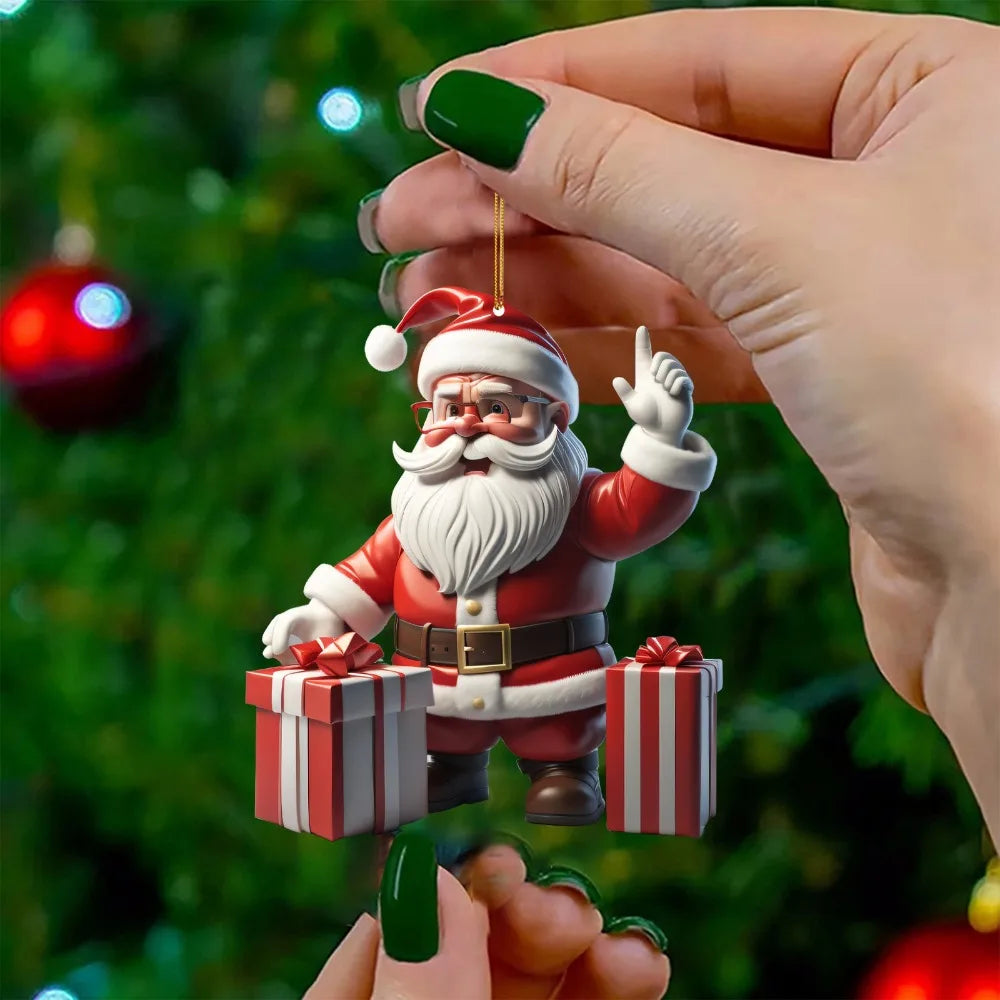 SantaHangs | Mini Santa Claus Hanging Decorations 3