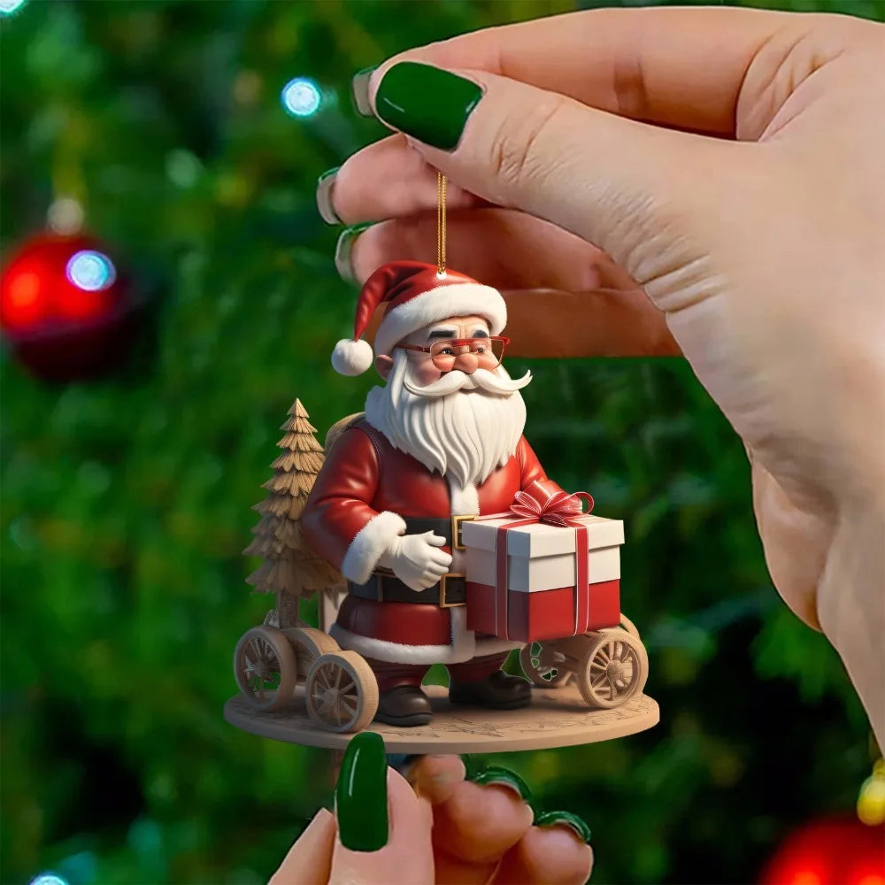 SantaHangs | Mini Santa Claus Hanging Decorations 4