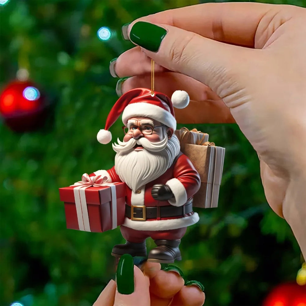 SantaHangs | Mini Santa Claus Hanging Decorations 5