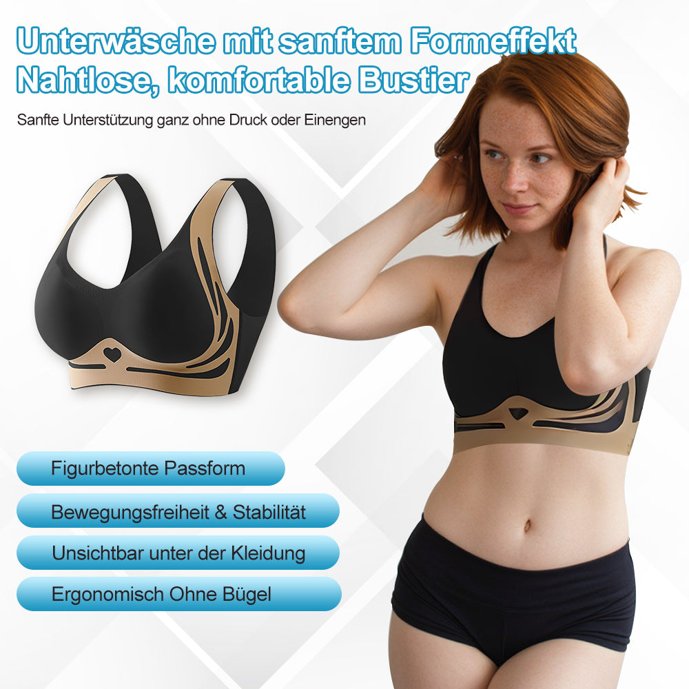 Seamless comfort lifting bra – ergonomic support without underwire 1