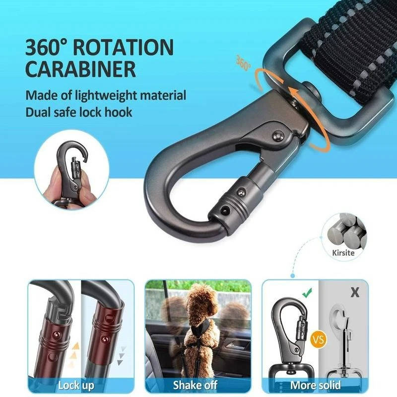 Seatbelt for dogs in the car 5
