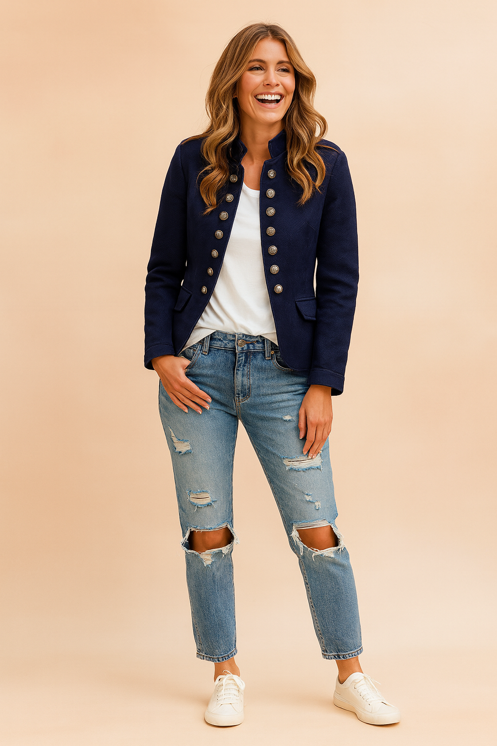 Selvina | Women's Short Button Jacket 3