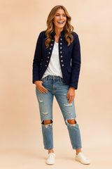 Selvina | Women's Short Button Jacket 3