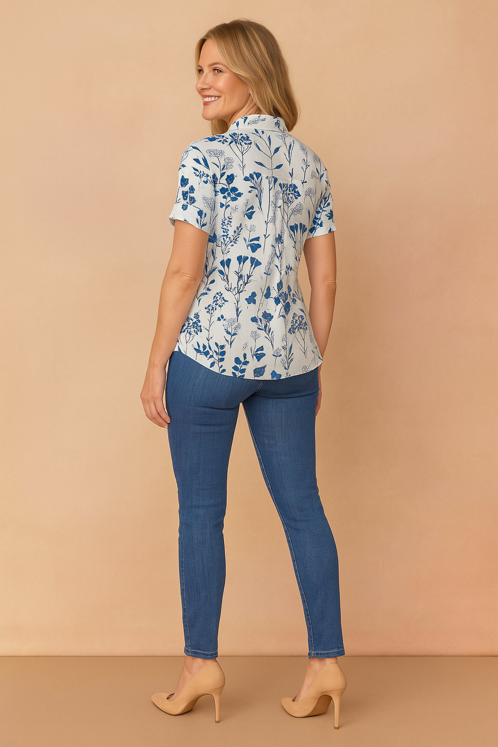 Siena | Casual short-sleeved shirt blouse 1