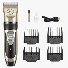 Silent dog grooming kit 2