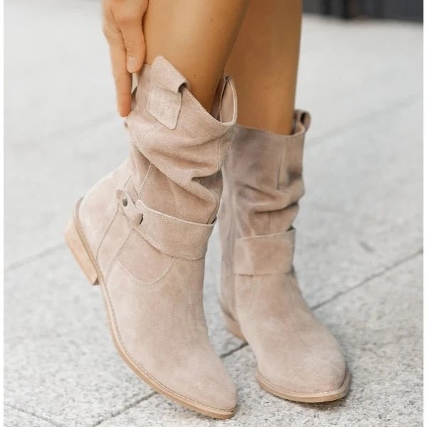 Slouched Ankle Boots for Women – Modern Style & Comfort Design 0