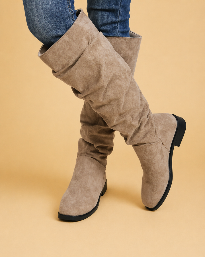 Aleksandra | Women’s Comfortable Support Knee-High Boots for Everyday Wear