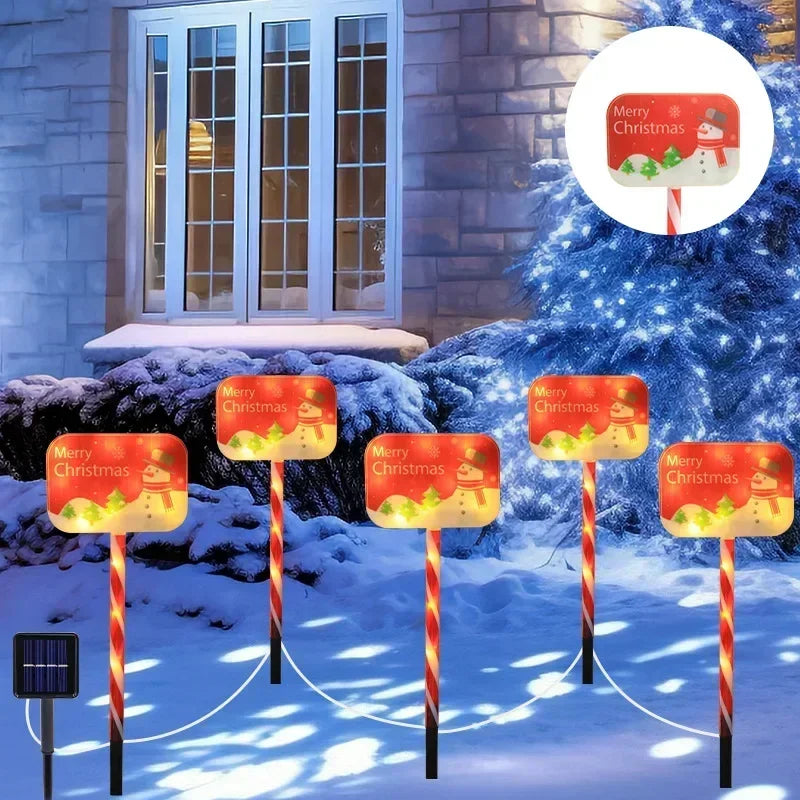 SnowGlow – Waterproof LED Garden Lights for Christmas Displays 8